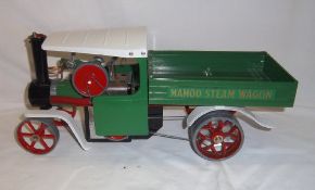 Mamod steam lorry in green livery