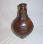 17th c. salt glazed stoneware Bellarmine jug