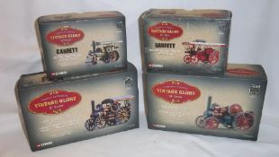4 Corgi Vintage Glory of Steam die cast vehicles `4CD Showmans Tractor Lord George` 80306, `10 Ton