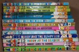 Sel. sm. hard-back Noddy books & ``The Tale of Squirrel Nutkin`` by Beatrix Potter