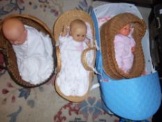 Sel. dolls & cradles