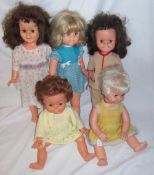 1960s Rosebud Mattel `Chatty Cathy` doll, 1960/70s `Poppet Doll` & `Sally Doll`, 1967 Roddy/Bluebell
