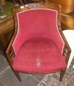 Edw. upholstered chair