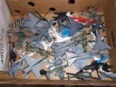 Sel. die cast fighter planes, helicopters etc. inc. Atlas Editions, Maisto etc.