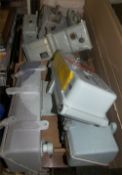 Box of bulkhead electrical items