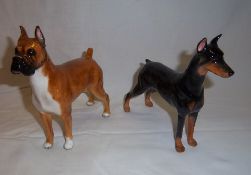 Royal Doulton 'Ch. Rancho Dobe's Storm' HN2645 & Royal Doulton 'Ch. Warlord of Mazelaine'