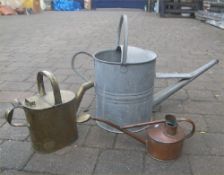 3 watering cans