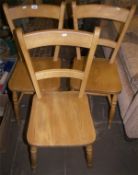 Set of 6 kitchen chairs