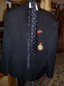 424 Sqd blazer with bomber tie & associated buttons