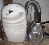 Bush 1200 vacuum cleaner & Ebac 2400E de-humidifier