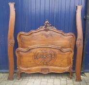 French double bed