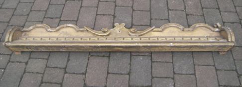 Gilt wood pelmet width approx. 172cm