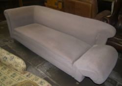 Drop end sofa