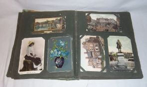 Album postcards written between two families residing in Barnetby Lincolnshire & Rochdale Lancashire