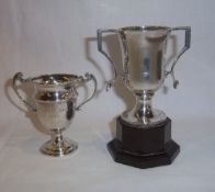 2 sm. silver cups Birm. 1928 & 1936