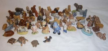 Lg. sel. Wade Whimsies inc. Miss Fluffy, PC Plod etc.