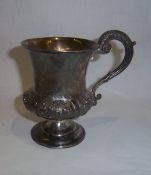 Silver christening mug Lon. 1828 wt approx. 4.2oz