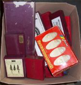 Lg. sel. Britains, M. J. Mode, & other boxes for lead soldiers