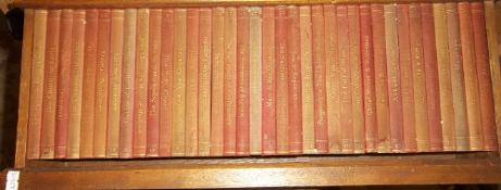 36 1st ed. vols "The Treasury of the Faith"  1929 in oak bookcase