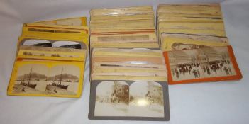 Sel. stereoscope cards depicting views of America & Europe by New Series, Lennie etc.