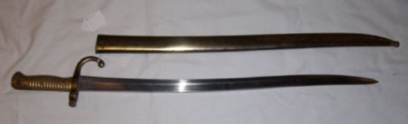 French sword bayonet dated 1869 on back strap
