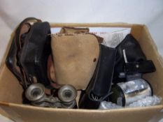 Sel. old cameras, field glasses etc.