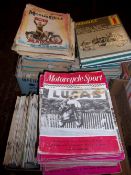 Lg. sel. `The Motorcycle` magazine, `Motorcycle Sport` magazine etc.