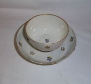 18th c. tea bowl & saucer