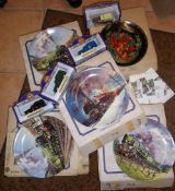 Sel. collectors plates & die cast vehicles