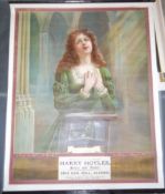 Advertising poster `Harry Hoyles Miller & Baker Five Sail Mill Alford`