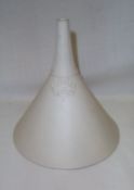 Early 19th c. stoneware funnel John Richards & Son Crispin Street London