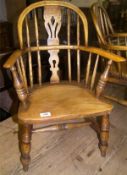 Child`s Windsor chair