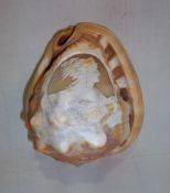 Vict. carved cameo shell