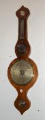 Rosewood onion top barometer with ivory button