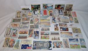 Lg. sel. cigarette/trade cards inc. Brooke Bond, Cadet, Lamberts, Ringtons etc. (mostly full sets)