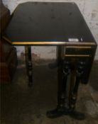 Ebonised Sutherland table