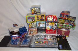 Sel. unopened boxes Panini stickers inc. `Narnia The Lion The Witch & The Wardrobe`, `Ice Age 2`, `