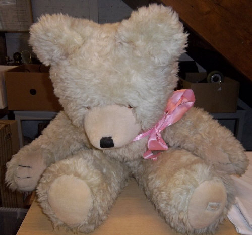 Lg. Wendy Boston teddy bear ht approx. 86cm