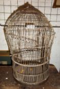 Metal bird cage