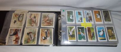 Album cigarette/trade cards inc. John Player `Game Birds & Wild Fowl` (large cards), Ogdens `British