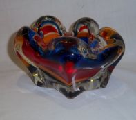 Murano style ashtray