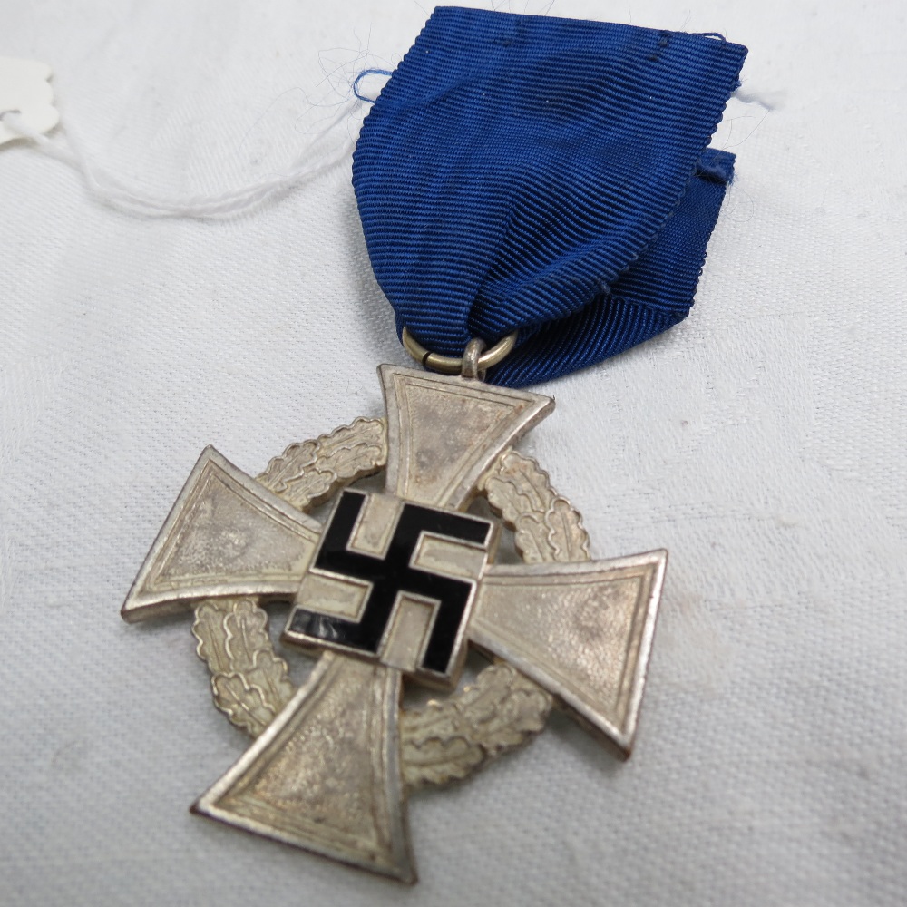 A WWII German 25 year service medal.