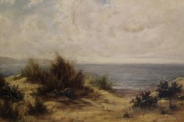 Daniel Sherrin (1868-1940) (painting under his pseudonym L. Richards), “Near New Milton”, coastal