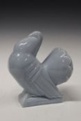 A French Art Deco pottery pigeon by Charles Ventrillon.