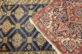 Two Persian Hamadan rugs. (2)