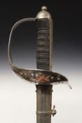 An 1897 Pattern Cheshire Regiment MC presentation sword, 82cm blade by Milton & Jones of