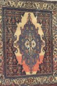 A Persian Bidjar rug, 158 x 117cm.