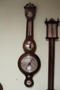 Fontana, Wycombe: a five glass mercury barometer with 8 inch dial. Charles Fontana had a shop in