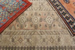 Three Turkish rugs, the largest 190 x 118cm. (3)