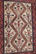 A Belouch tribal rug, 170 x 118cm.